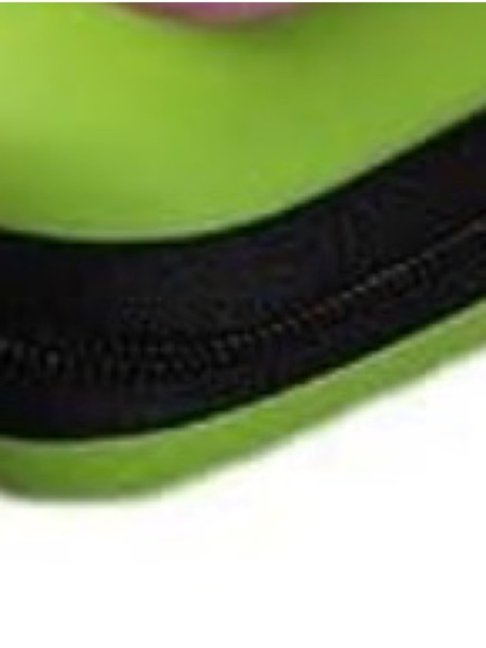 Neon Green Outdoor Game Accessory with Black Trim